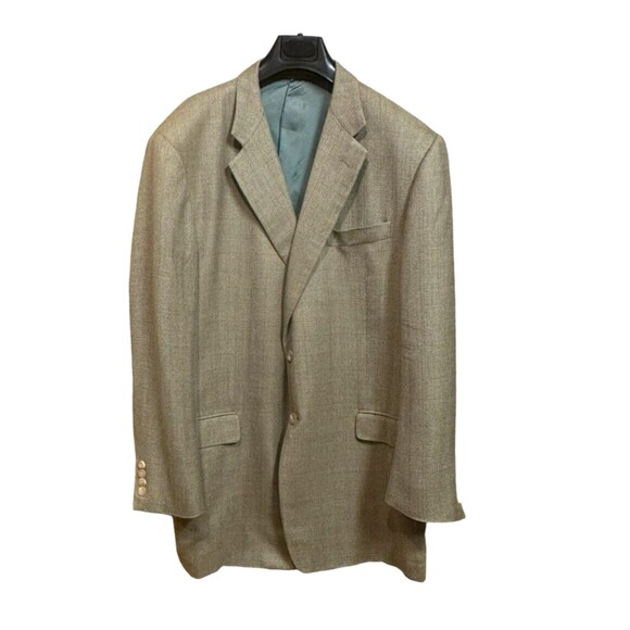Hickey Freeman collection Nordstrom’s Canterbury wool silk 46 long suit blazer - Picture 2 of 16